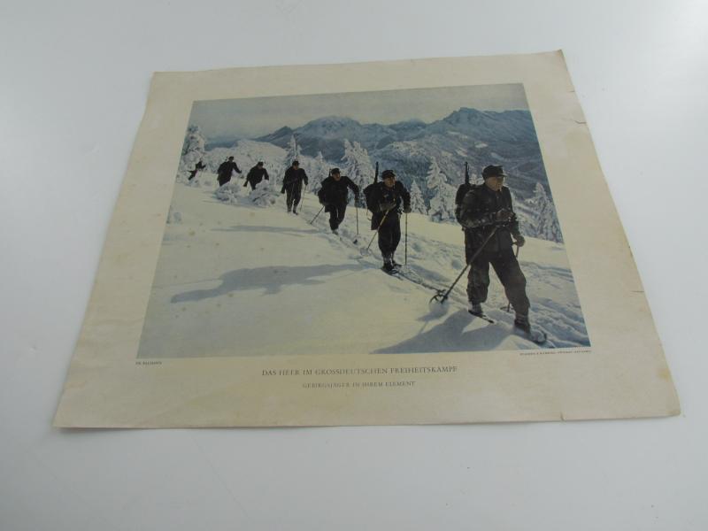 German.Printed Photo,”Das Heer Im Grossdeutschen Freiheitskampf