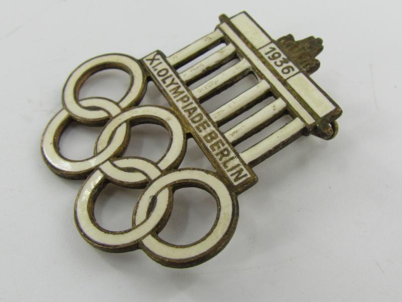 1936 Olympiade Berlin Visitors Badge