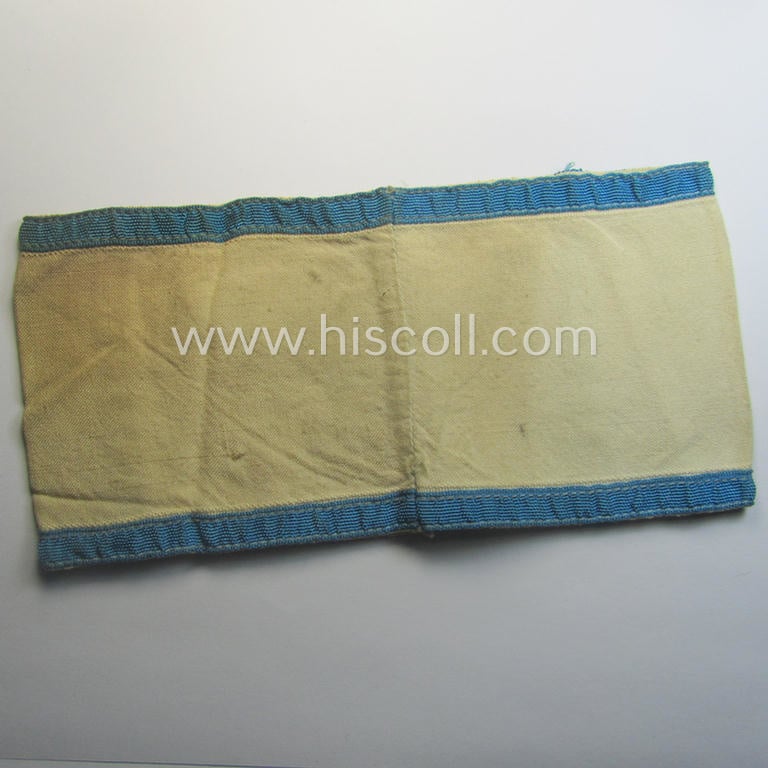 WH (Luftwaffe) armband (or: 'Dienst-Armbinde') as was (presumably) intended for (graduated-) staff-members serving within one of the air-force, officers'-cadet-schools