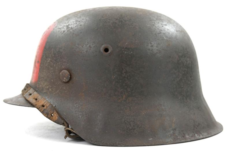German WH M42 ND Combat Helmet 'Austrian Resistance'