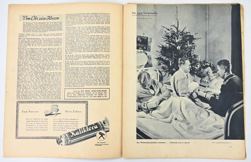German Magazine 'Die Neue Gartenlaube' 25 December 1940