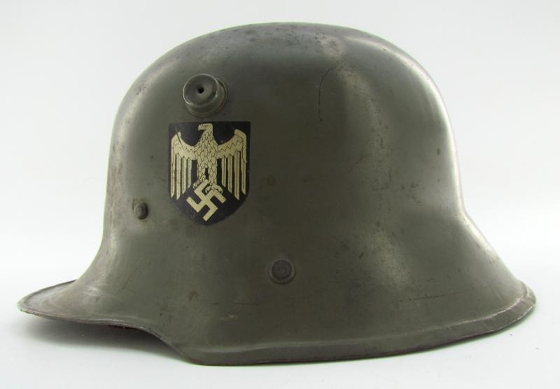 German Third Reich, Child's M1916 double decal helmet ( ‘Kinderstahlhelm’ )