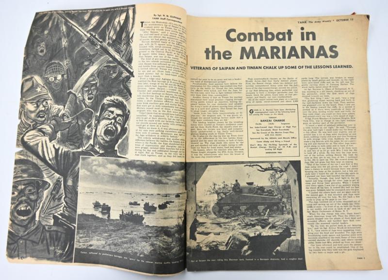 US WW2 Yank Magazine October 13th, 1944