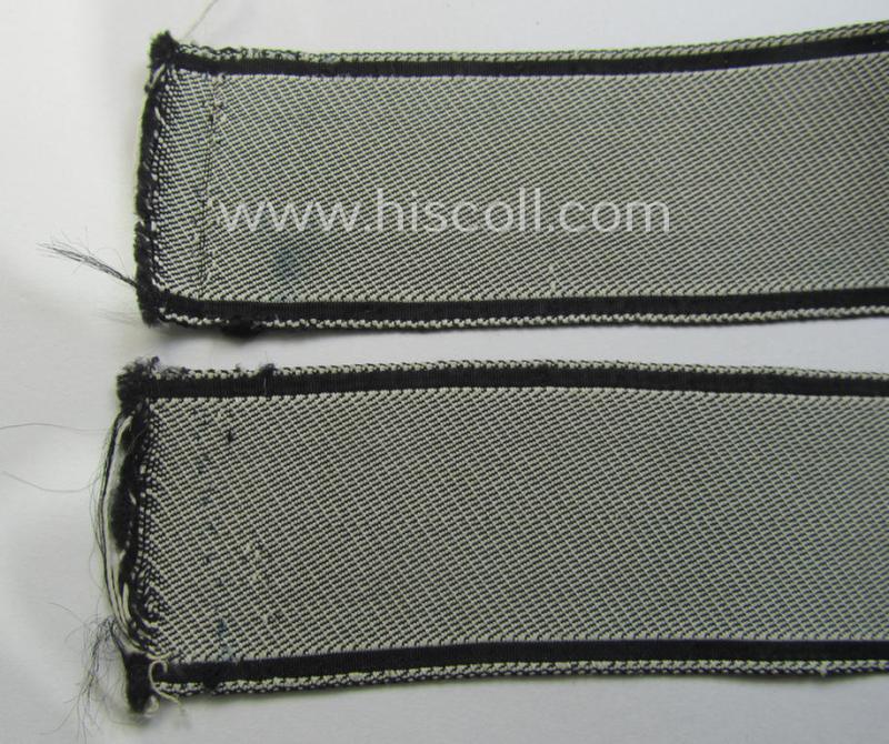 WH (Heeres) female-related cuff-title (ie. 'Ärmelstreifen'): 'Stab HSNH' (ie. being the: 'Stab des Heeres Schule für Nachrichtenhelferinnen des Heeres')