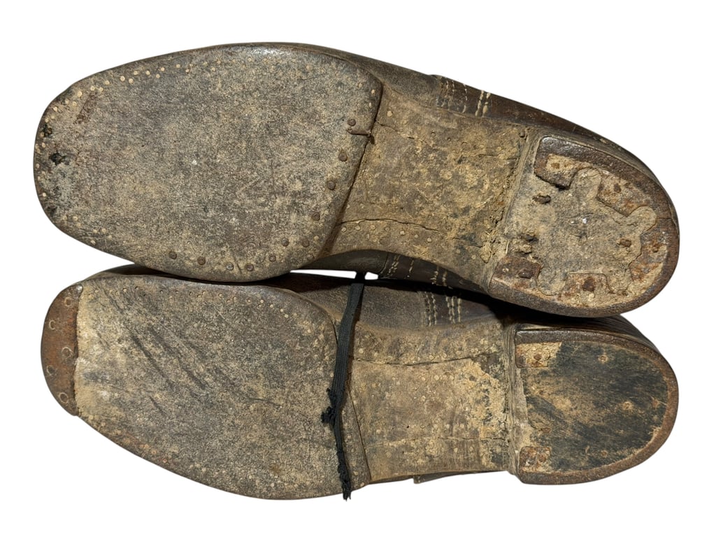 German WWII Low Ankle Boots