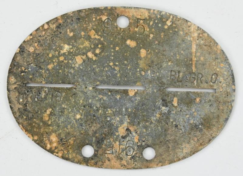 Dutch Waffen-SS Dog-Tag ''SS-Freiwilligen-Grenadier-Division "Landstorm Nederland''