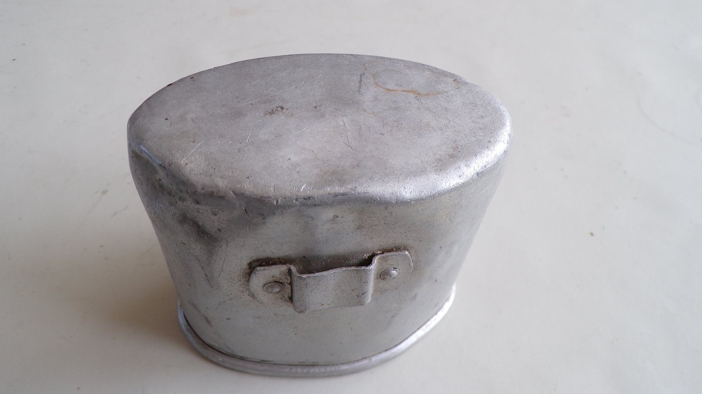 Wehrmacht M31 Aluminum Canteen Cup – 'GNL 38'