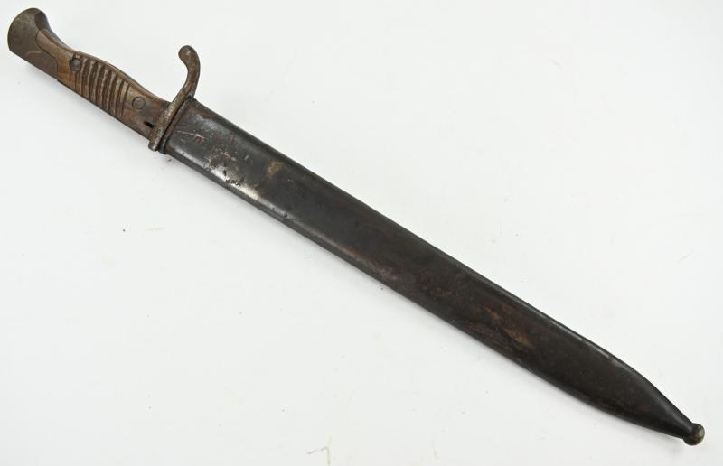 German WW1 M-1898/05 Bayonet with Scabbard