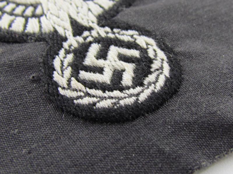 Unissued Early Pre War Bevo Panzer Breast Eagle