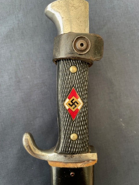 WW2 HITLER YOUTH KNIFE MY PUMA WITH MOTTO AND DATED 1936