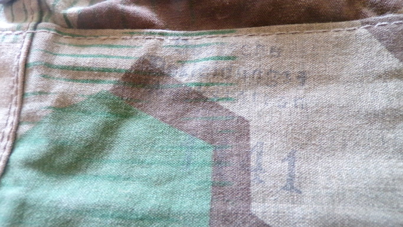 M31 Wehrmacht Zeltbahn with maker