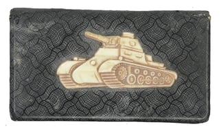 German WH Panzer Pocket Mirror
