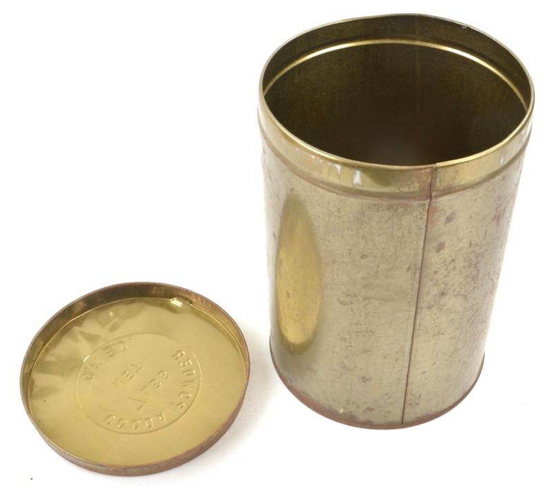 British WW2 Cocoa Powder Tin Can