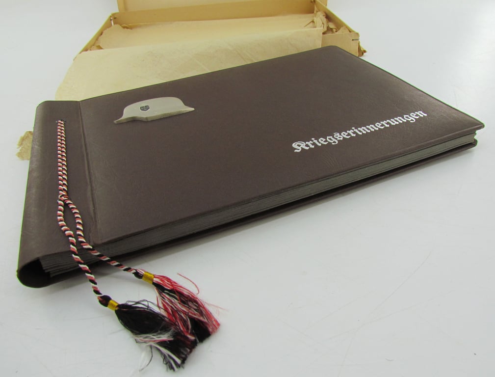 Mint Unissued WH (Heer) “Kriegserinnerungen” Photo Album in Original Box