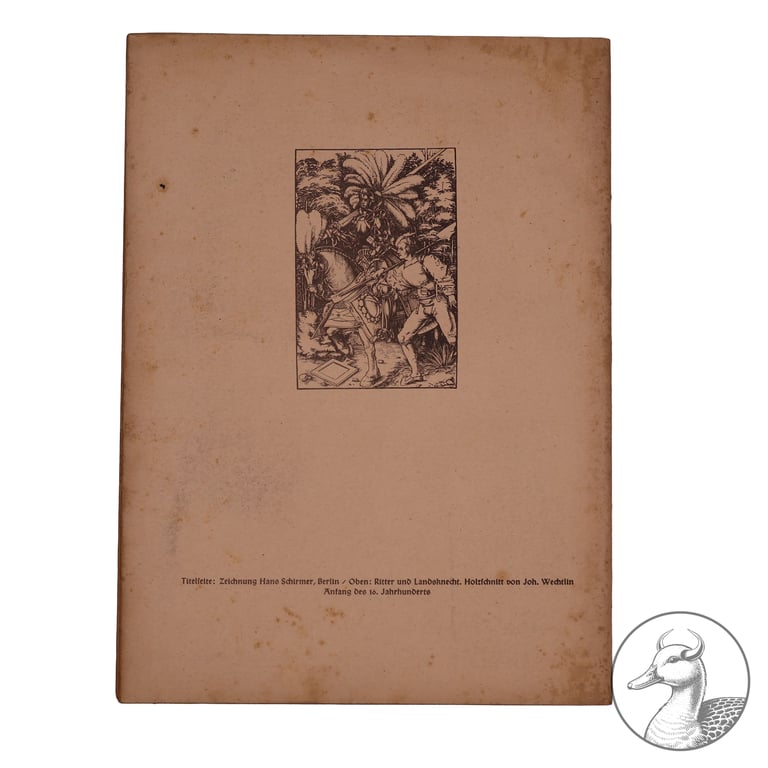 Der Schulungsbrief "Wehr - Wille und Kraft" 3. Folge 1939