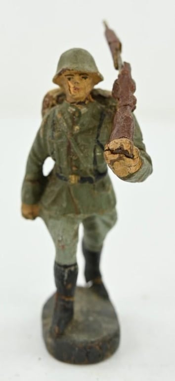 German Elastolin Toy Figure 'Infantry'