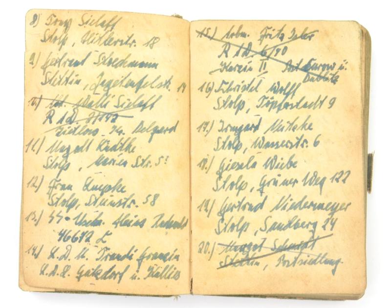German LW Pocket Agenda 'Soldatenfreund 1942'