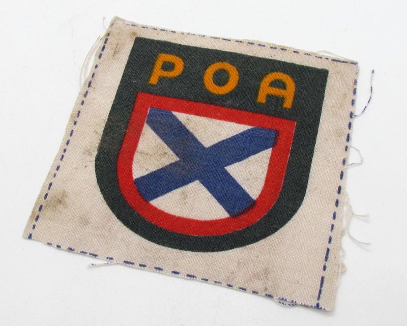 German WWII Russian POA Volunteer Sleeve Shield