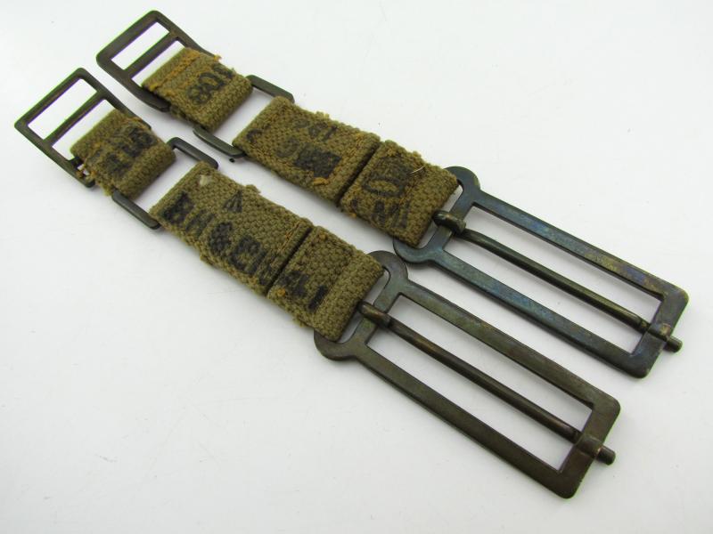 British WWII Equipment Straps