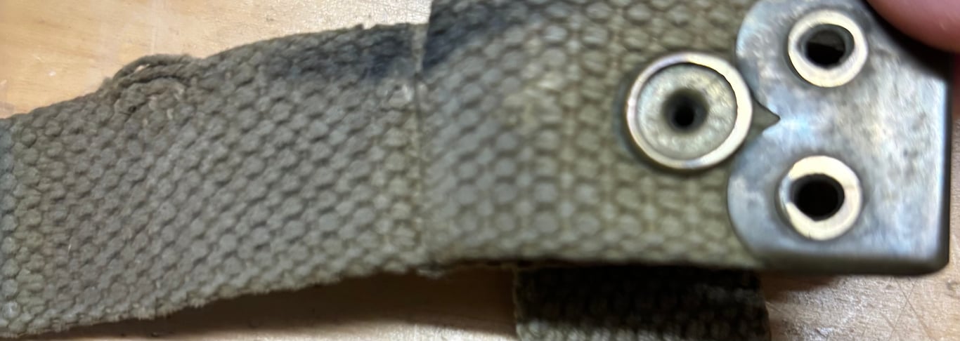 Web Equipment Pattern 1908 -Intrenching Tool Helve Carrier