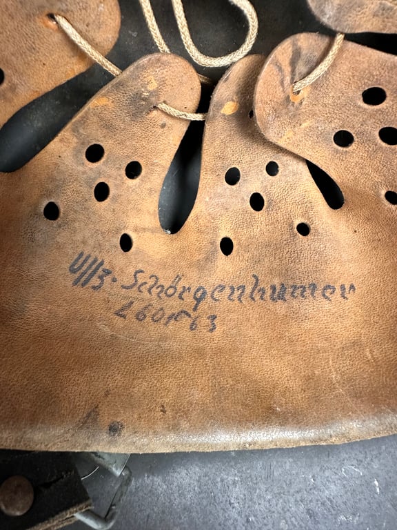 "Untouched" M40 SD Luftwaffe Helmet "Named"