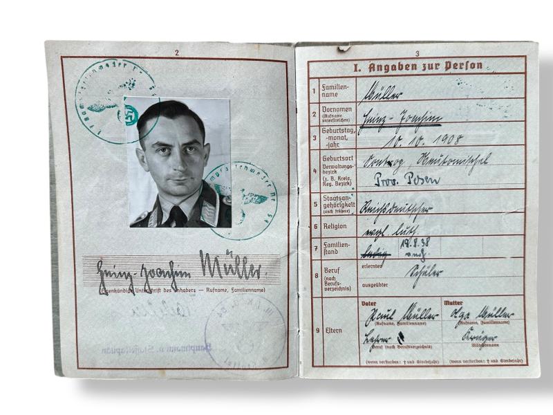 Grouping of Hauptmann Heinz-Joachim Müller