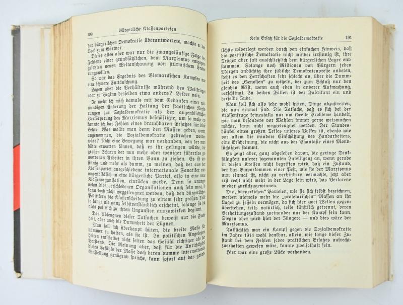 German Adolf Hitler Mein Kampf Book 1942