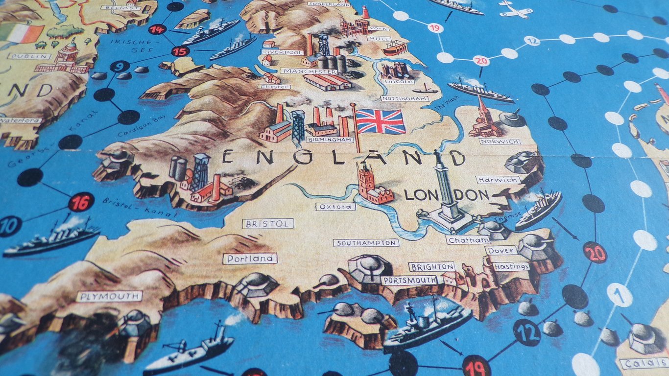 Wir fahren gegen Engeland Board Game (1940)