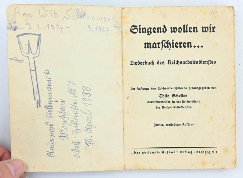 German RAD Marching Songbook
