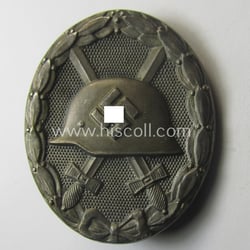 Luxuriously-styled, 'Verwundeten-Abzeichen in Silber' (ie. silver-class wound-badge) being...
