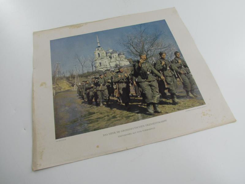 German.Printed Photo,”Das Heer Im Grossdeutschen Freiheitskampf