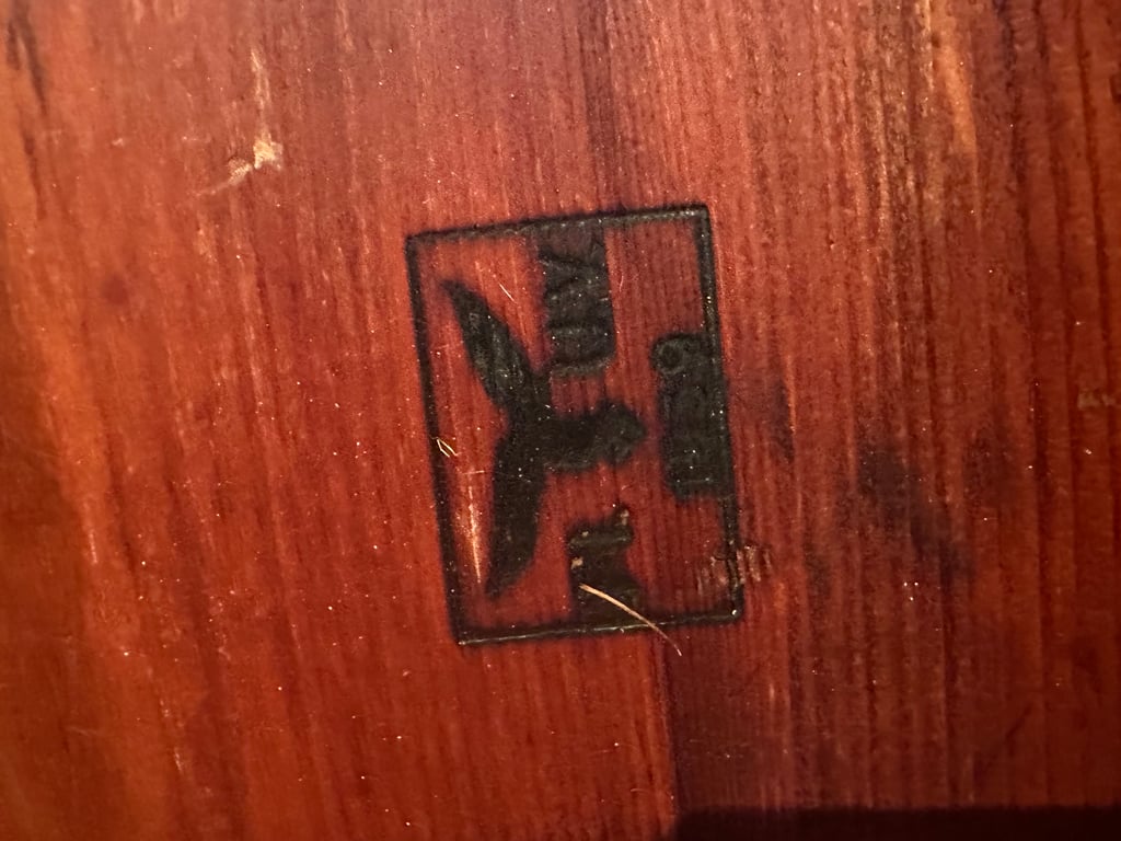 WW2 Luftwaffe Wooden Table 1939