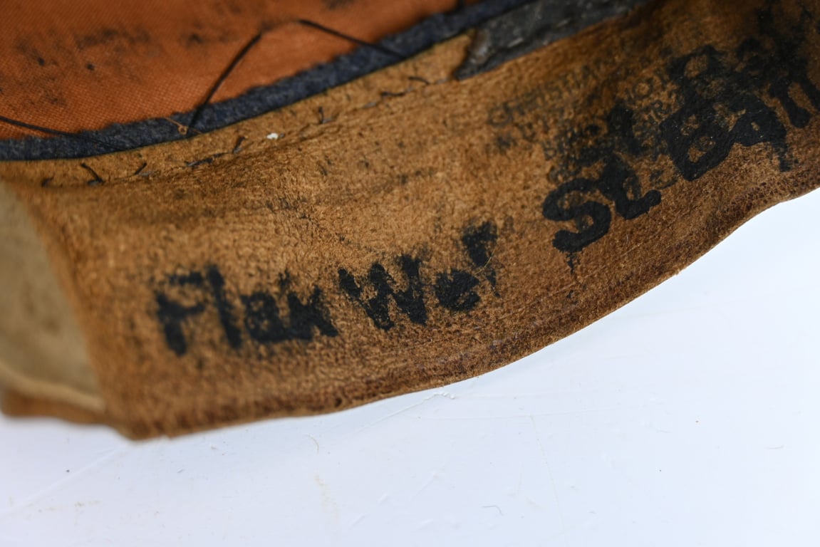 German LW Flak Visor Cap Flak Regiment 11