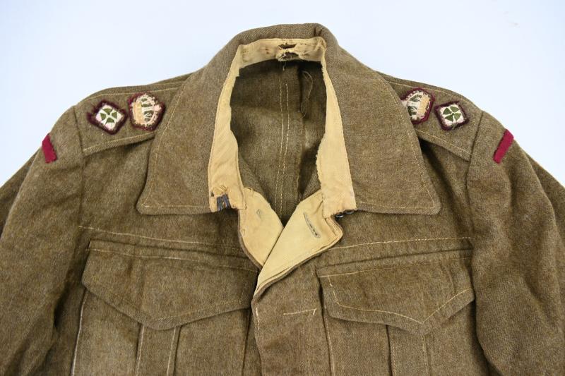 British WW2 RAMC Uniform Grouping 'Lt. J.B. Arthur'