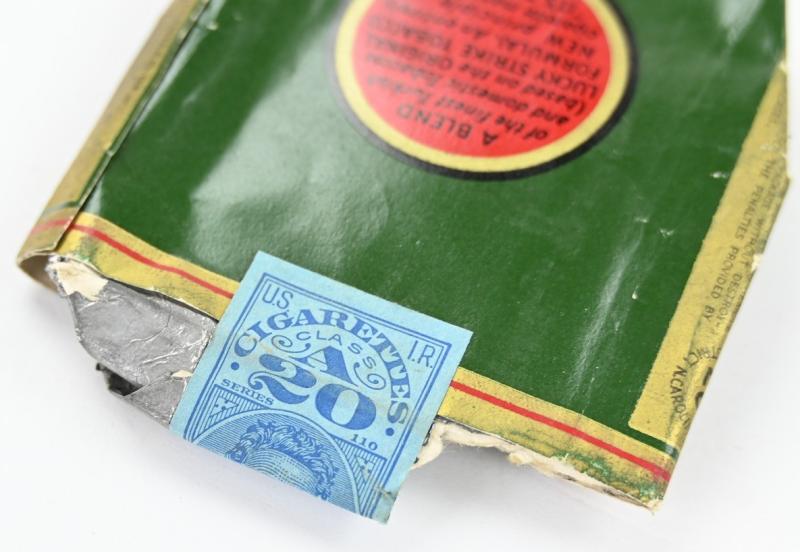 US WW2 Package of Lucky Strike Cigarets