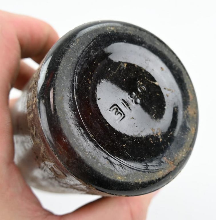 British WW2 Bottle of Beer 'Nebo Monastery'