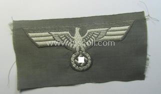 WH (Heeres) early- (ie. pre)-war-period- and/or greyish-white-coloured breast-eagle...