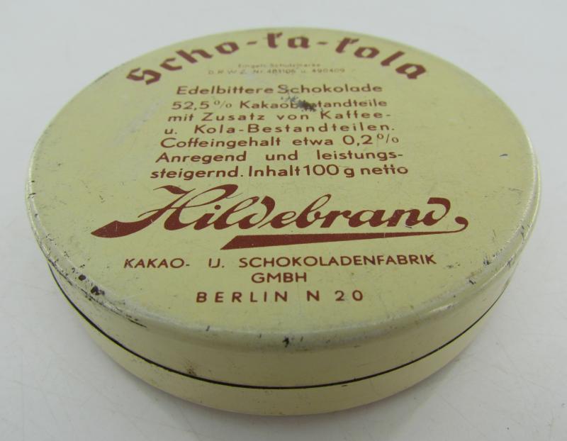 German Scho-ka-kola Tin Can