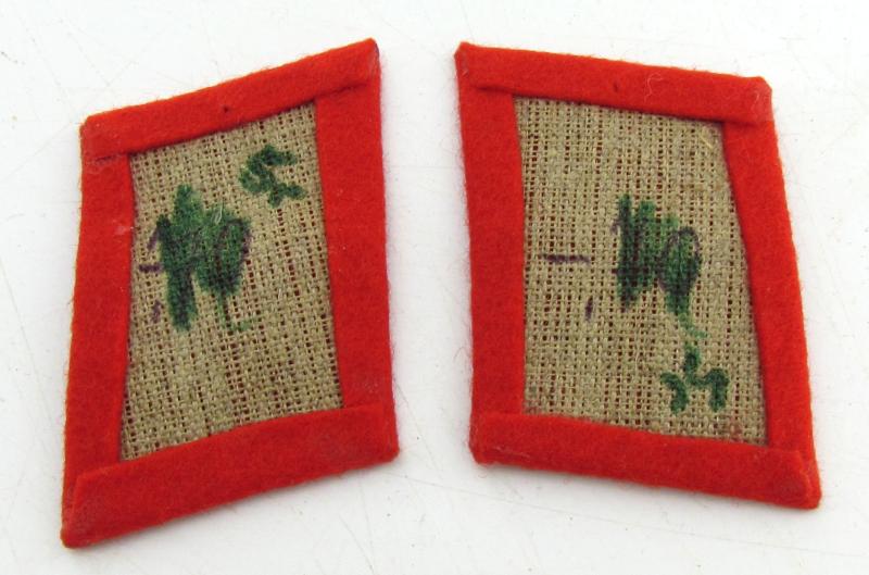Luftwaffe enlisted collar tabs for anti-aircraft ‘Flak’