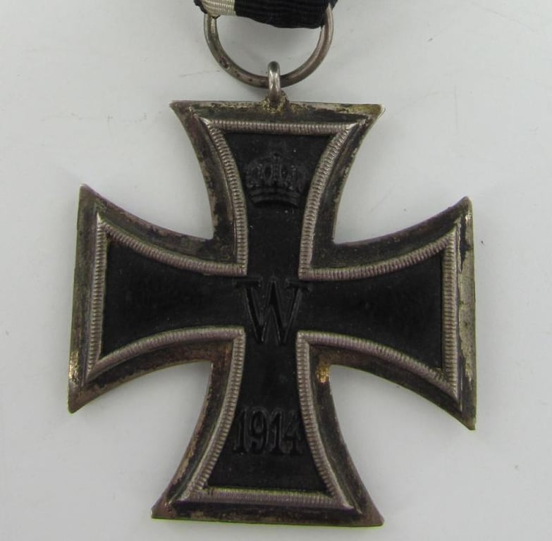 WWI Iron Cross second class (Maker “C”) in Wooden Box