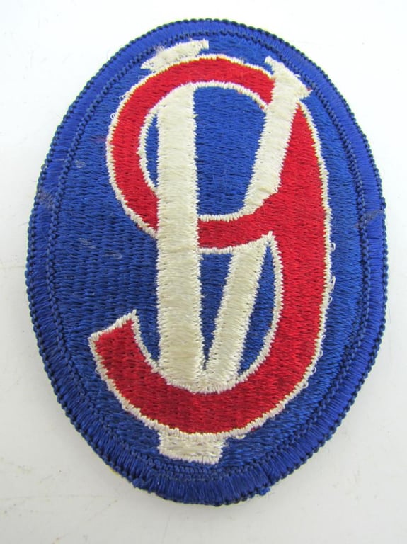 US WWII 95th Infantry Division Patch & Brooche