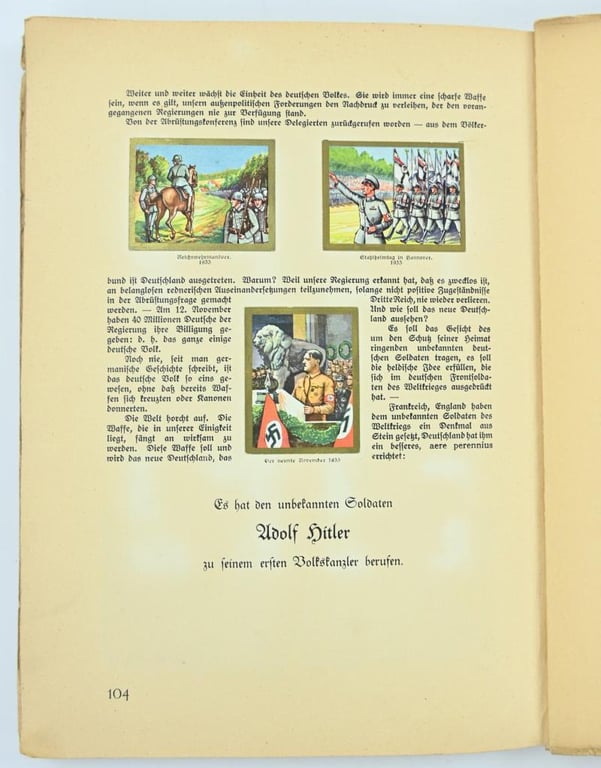 German Third Reich CigaretAlbum 'Alles für Deutschland'
