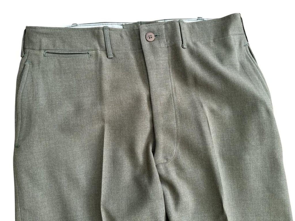 US WWII Wool Serge Trousers