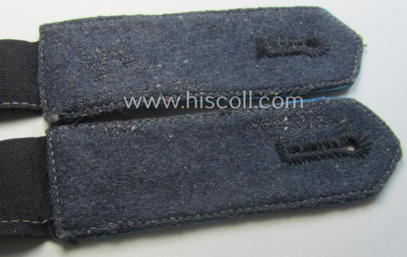 Pair of WH (Luftwaffe ie. Hitlerjugend-) related: 'Flakhelfer'-shoulderstraps