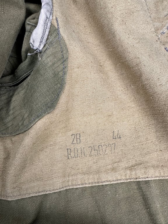 Fallschirmjager Sumpftarn " Knochensack" with plastic RiRi zippers