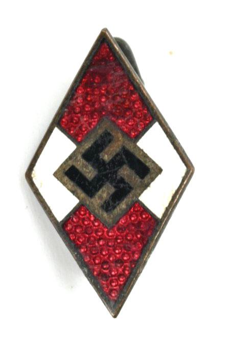 German Hitler Youth Cap Badge