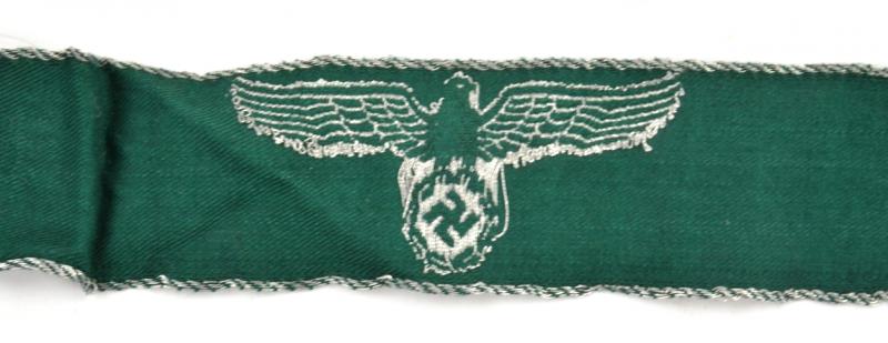 German Third Reich Customs Cufftitle