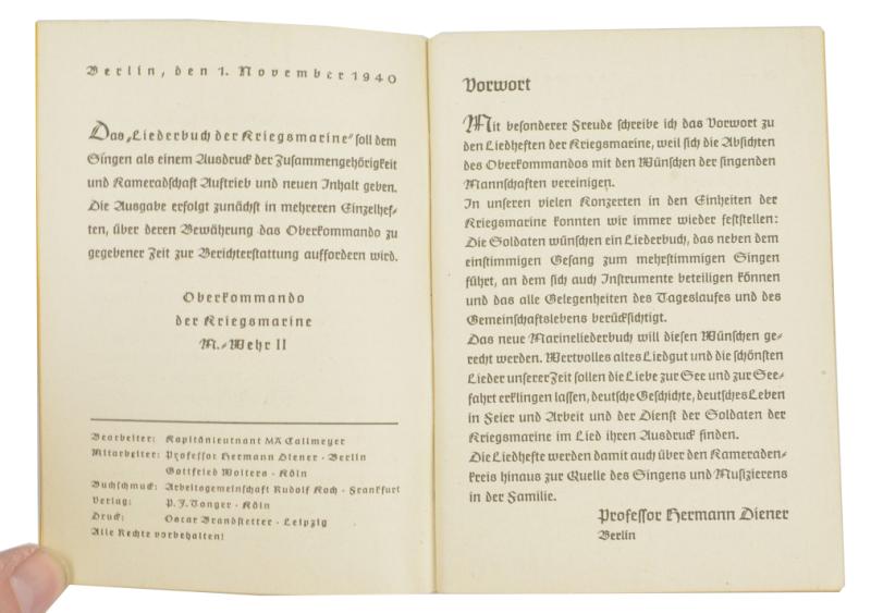 German KM Song Book