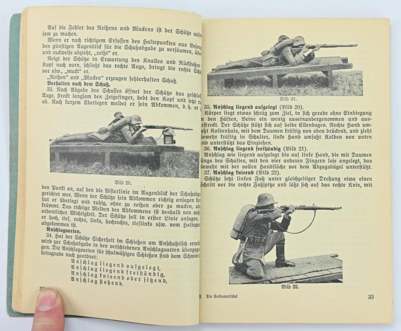 German WH Soldiers Manual 'Soldatenfibel'