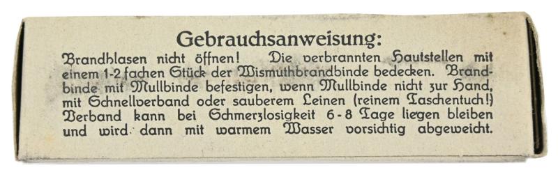 German Third Reich Era Burn Bandage